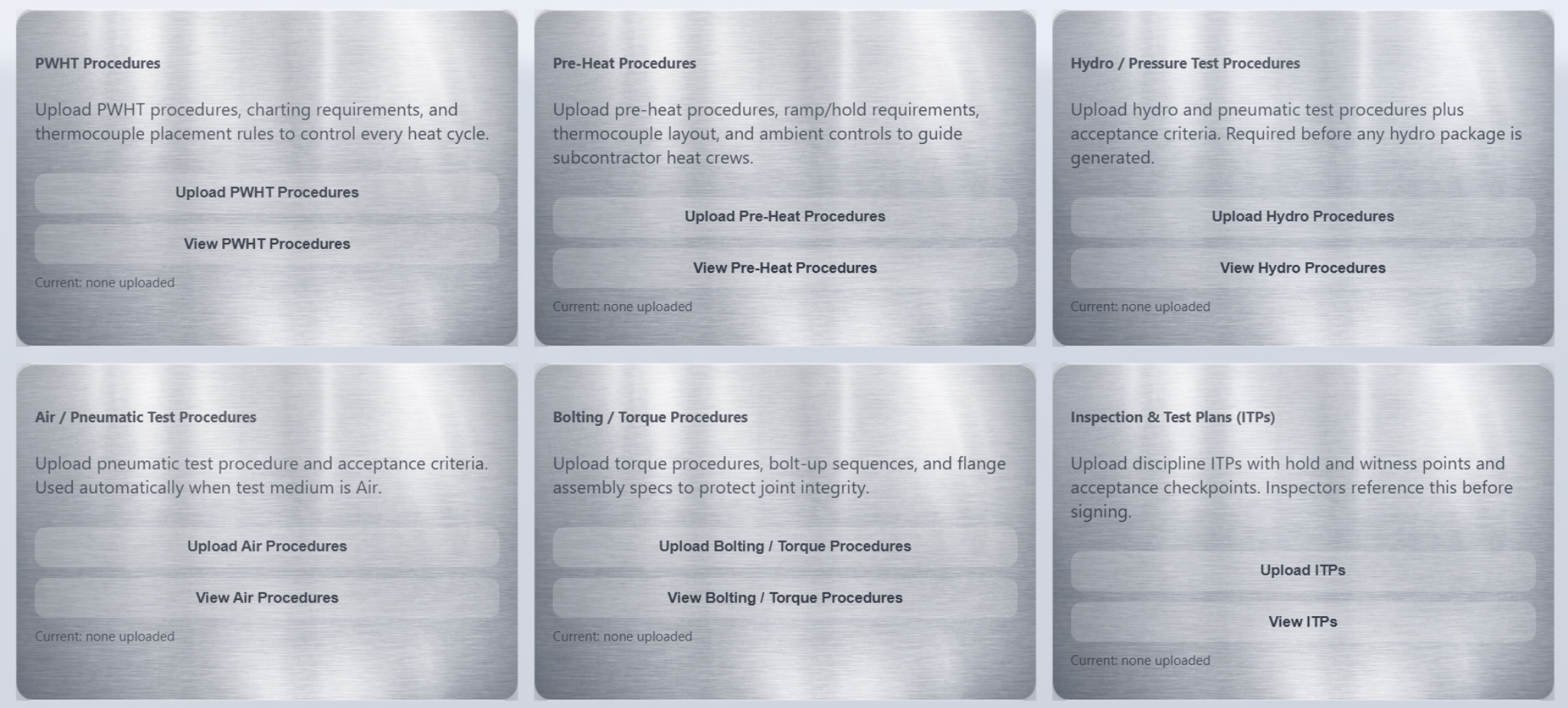 QA vault standards view 2